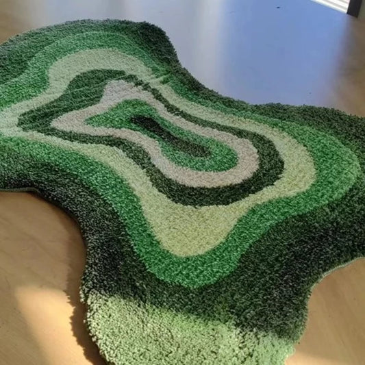 Warped rug